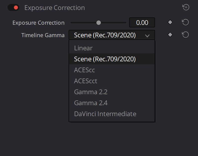 Exposure Correction OFX 2.0